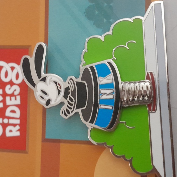Disney Spring Rides Oswald Pin - Picture 2 of 4